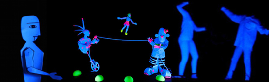 custo para produzir um espetáculo de teatro de luz negra