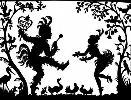 teatro de sombras chinesas