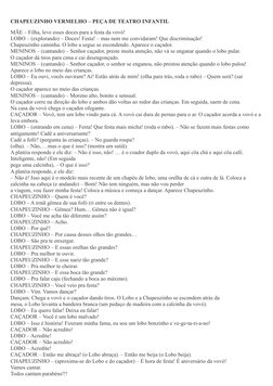 como adaptar contos de fadas em peças teatrais infantis curtas