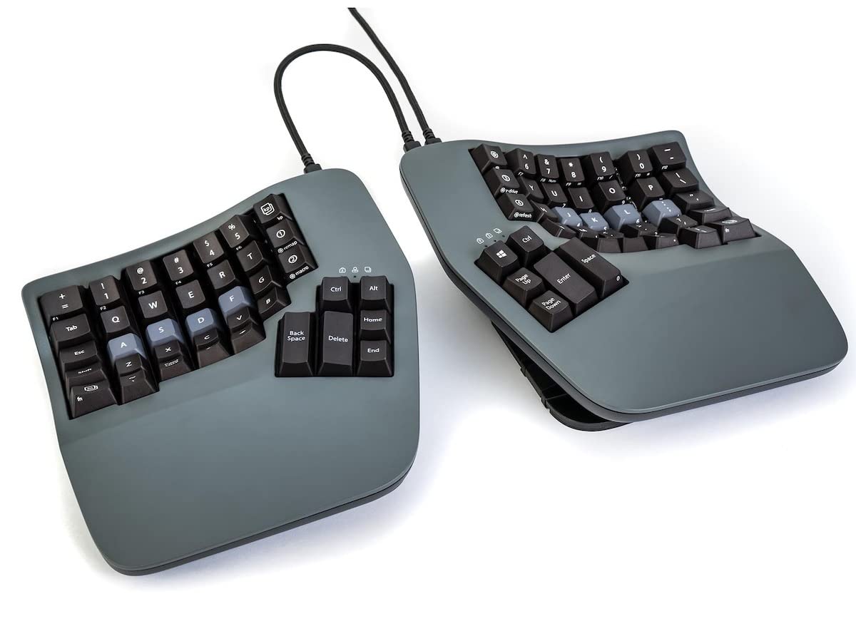 Teclado ergonômico dividido totalmente