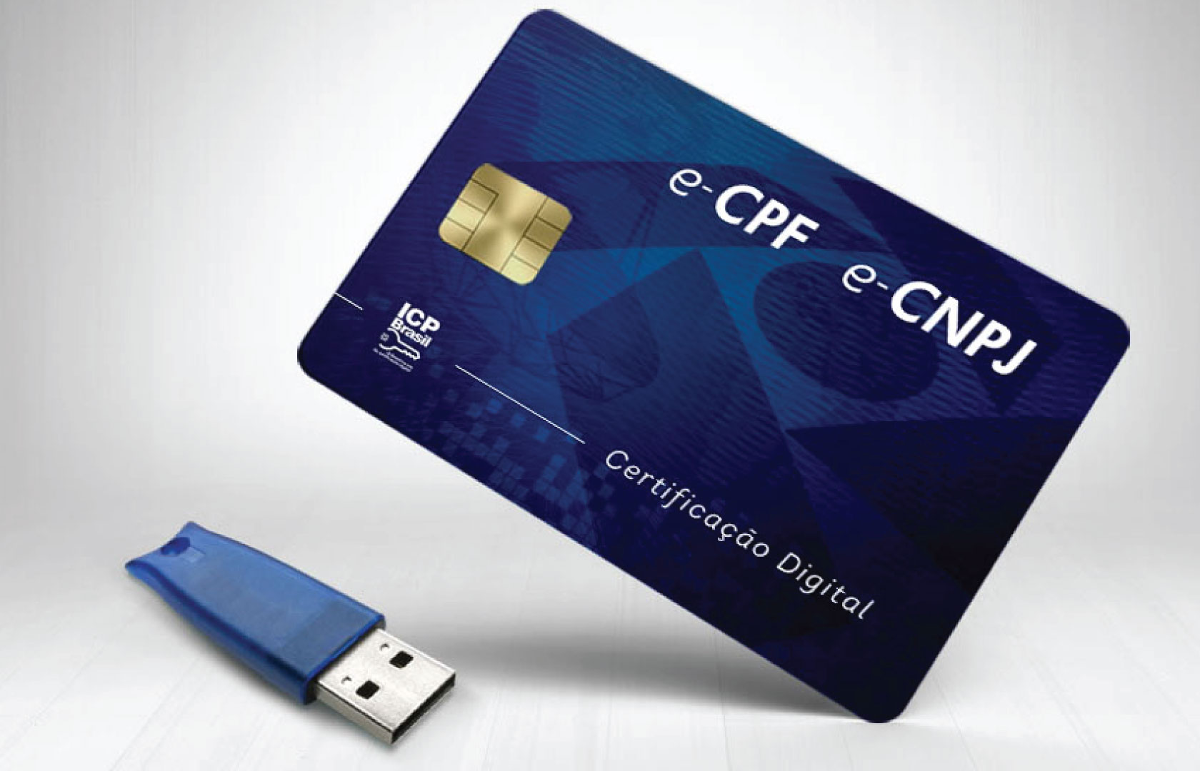 token ou cartão certificado