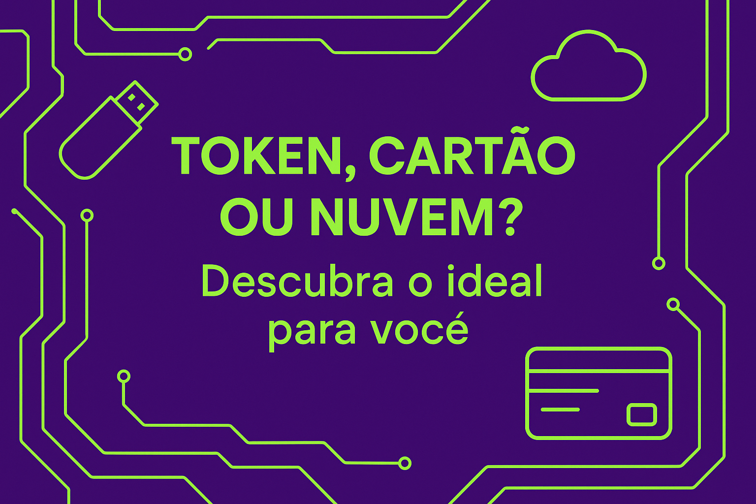 Cartão ou Nuvem - Qual a Melhor Opção?