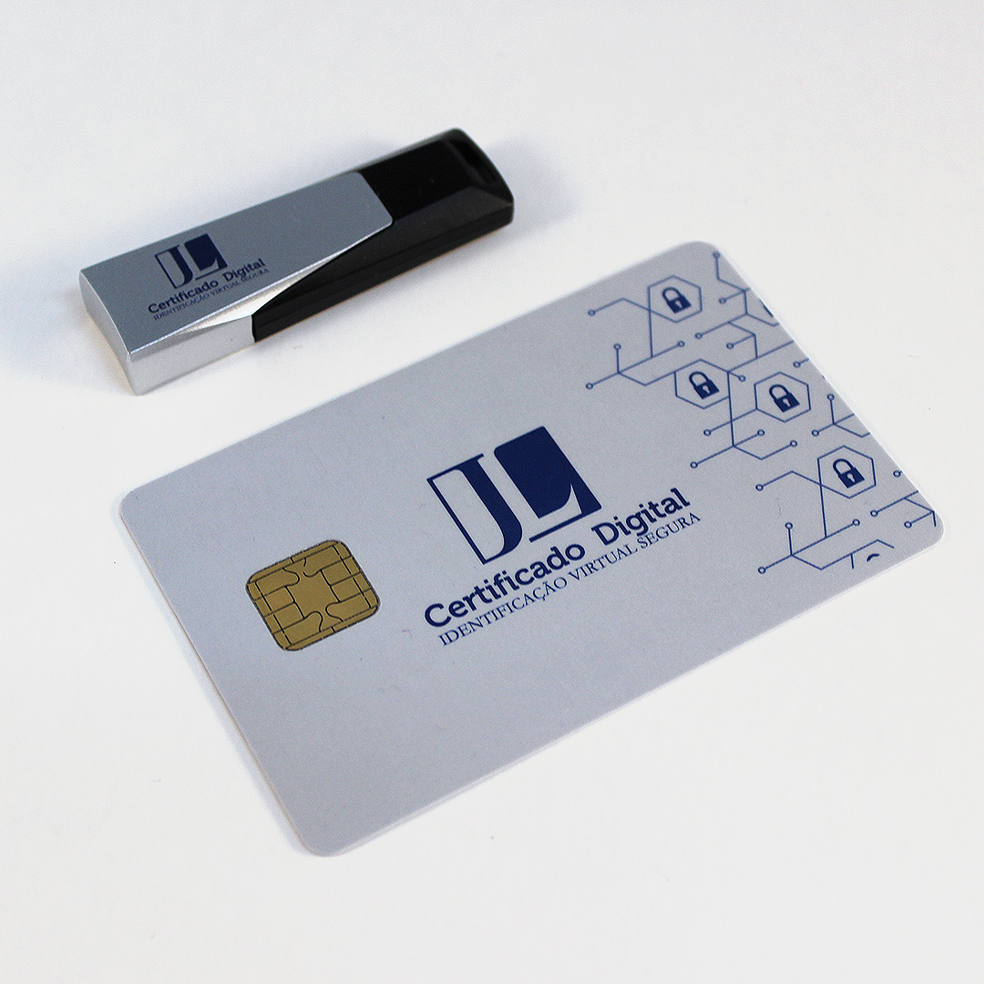 token ou cartão certificado