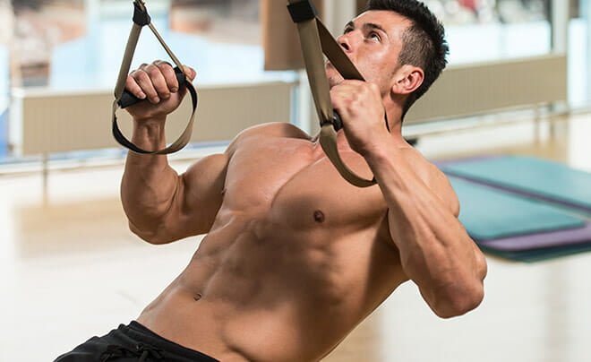 trx exercicios para costas