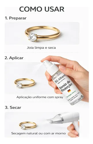 erros comuns ao aplicar verniz em bijuterias
