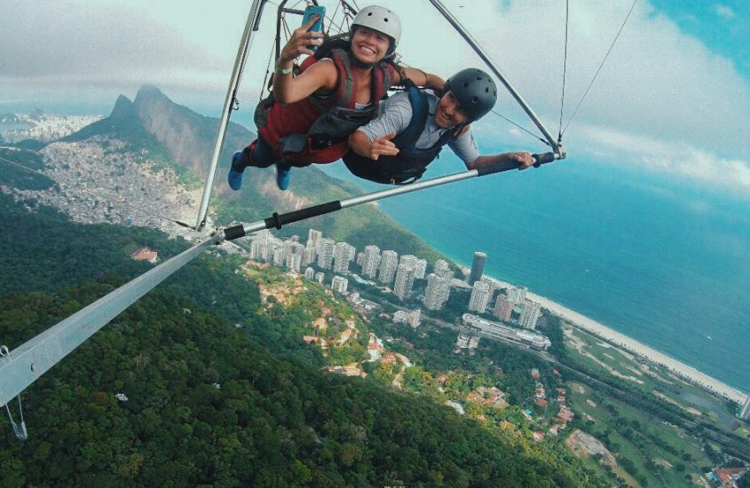 melhores lugares para voar de asa delta rio de janeiro
